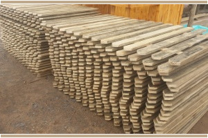 H4 CCA Picket Fencing h4 cca picket fencing | Pole & Timber Products